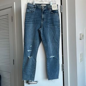 Abercrombie Curve Love The Super Skinny Ankle High Rise Jean